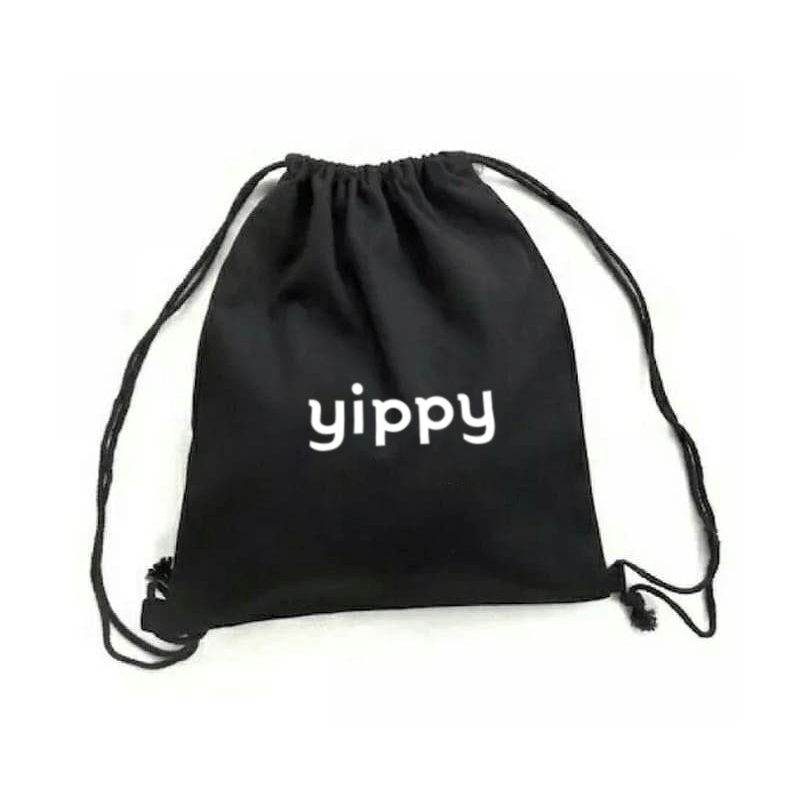 String Bag - Black - Baby Canvas image
