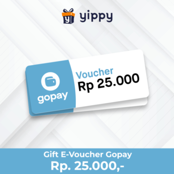 E-Wallet - Gopay - 25k - Self Redeem image