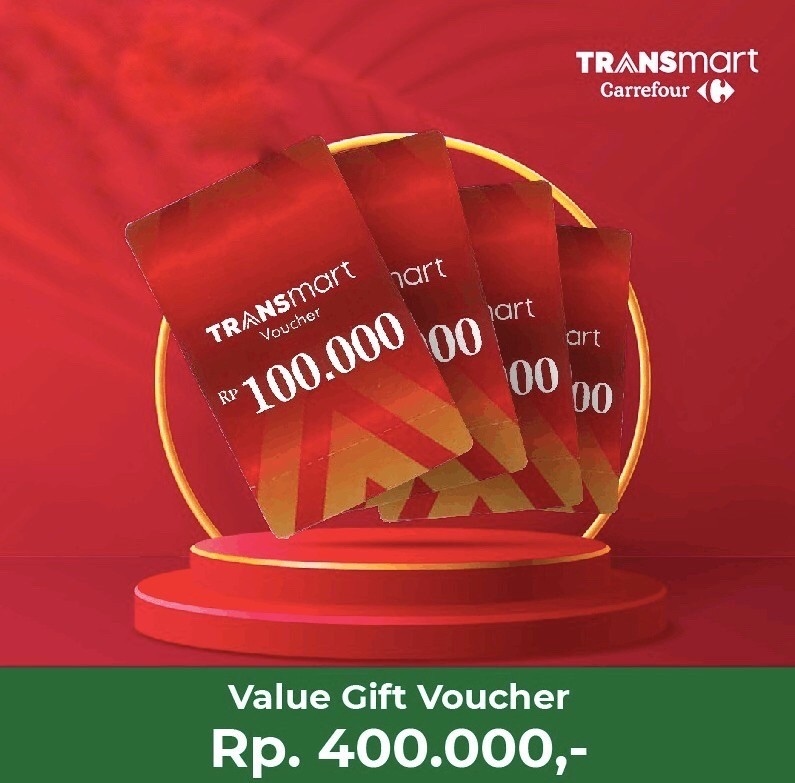 E-Voucher - Carrefour/Transmart - 400K image