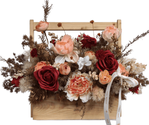 Flowers - Box - Love in Fall - Dried Flowers image