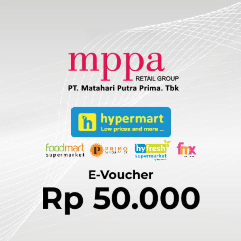 E-Voucher - Hypermart - 50K - Self Redeem image