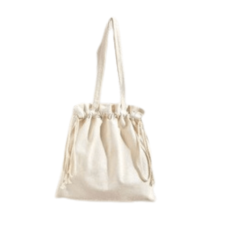 Drawstring Totebag - Blacu image