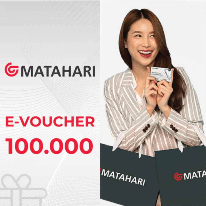 E-Voucher - Matahari - 100k - Self Redeem image