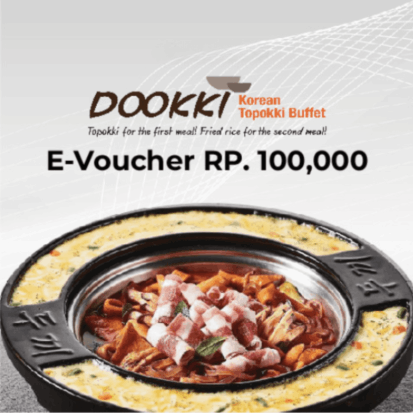 E-Voucher - Dookki Indonesia - 100K - Self Redeem image