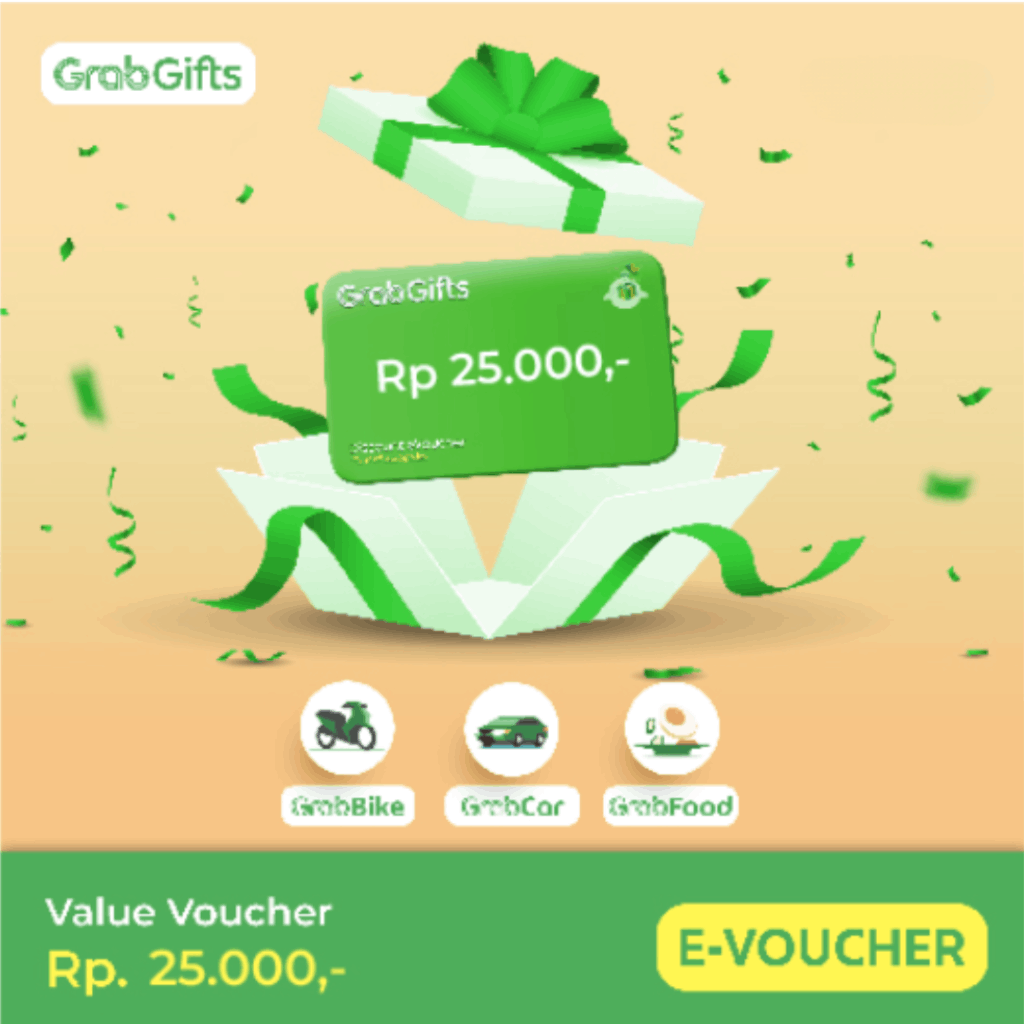 E-Voucher - GrabGifts - 25K -Self Redeem image