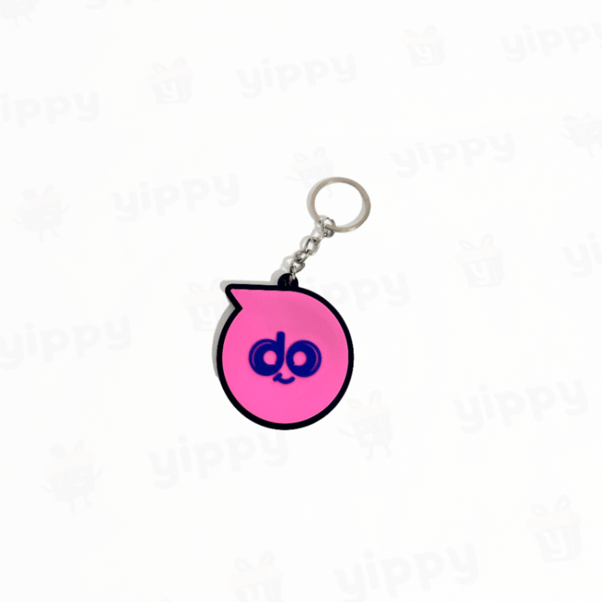 Keychain - Rubber image