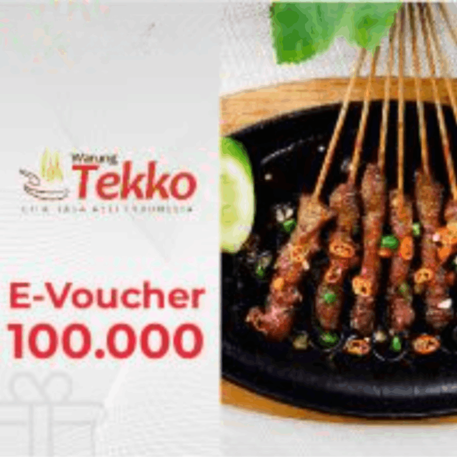 E-Voucher - TEKKO - 100K - Self Reedem image