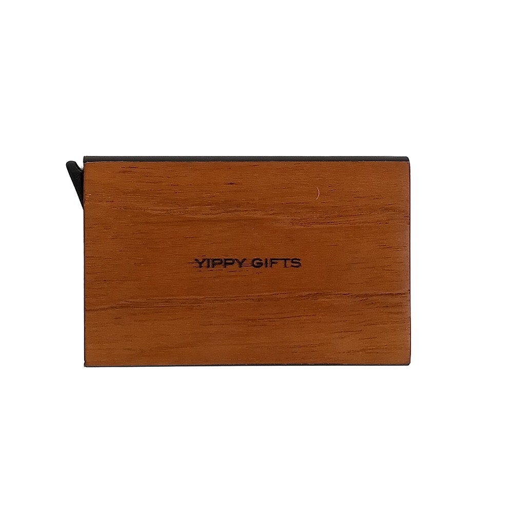 Card Holder - Wooden - RFID image
