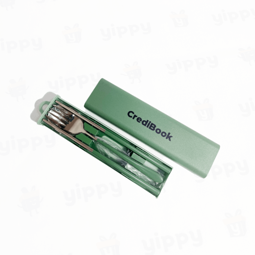 Cutlery Set - PP Box - 19,5 x 5 cm image
