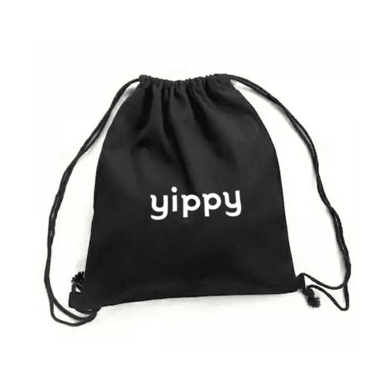 String Bag - Black - Baby Canvas image