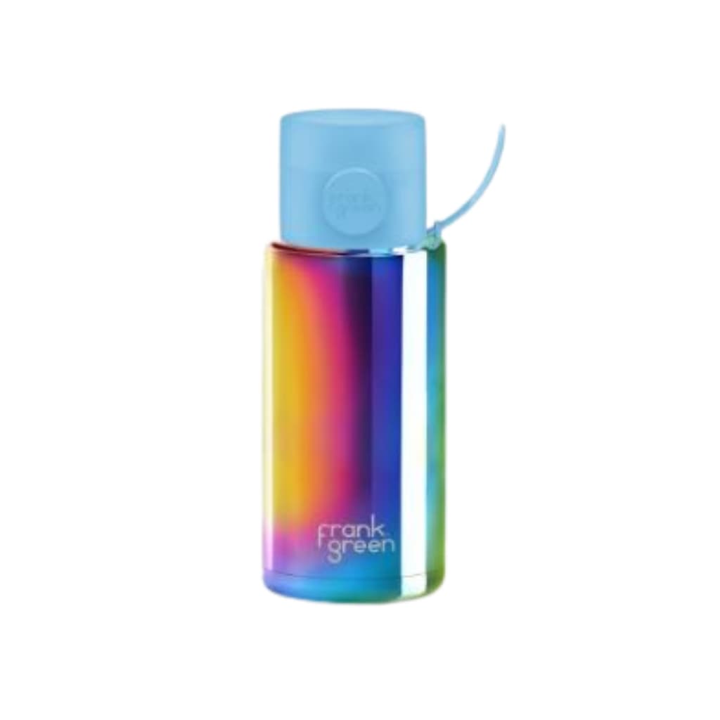 Tumbler - Stainless - Base Chrome Rainbow - Switch Lid - Frank Green - 34Oz image
