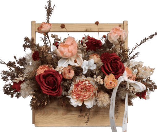Flowers - Box - Love in Fall - Dried Flowers image