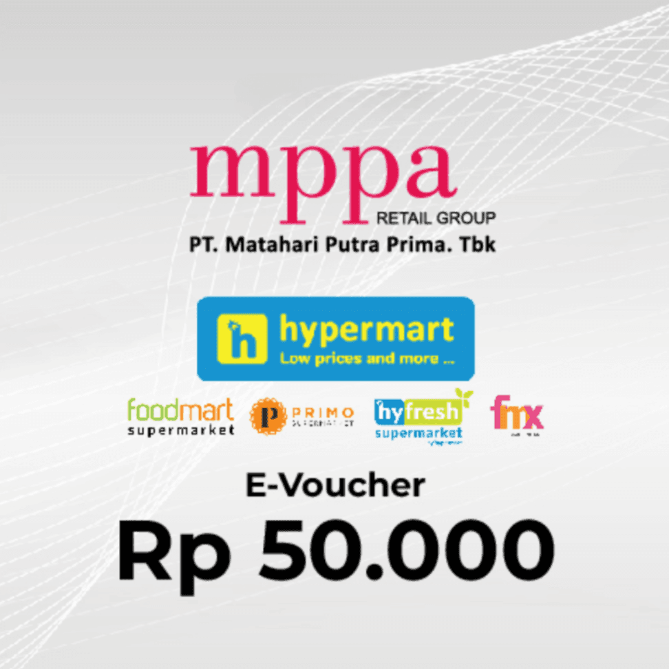 E-Voucher - Hypermart - 50K - Self Redeem image