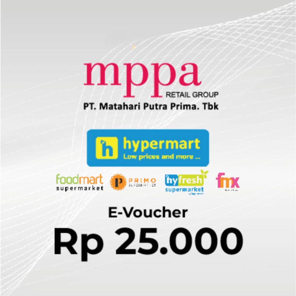 E-Voucher - Hypermart - 25K - Self Redeem image