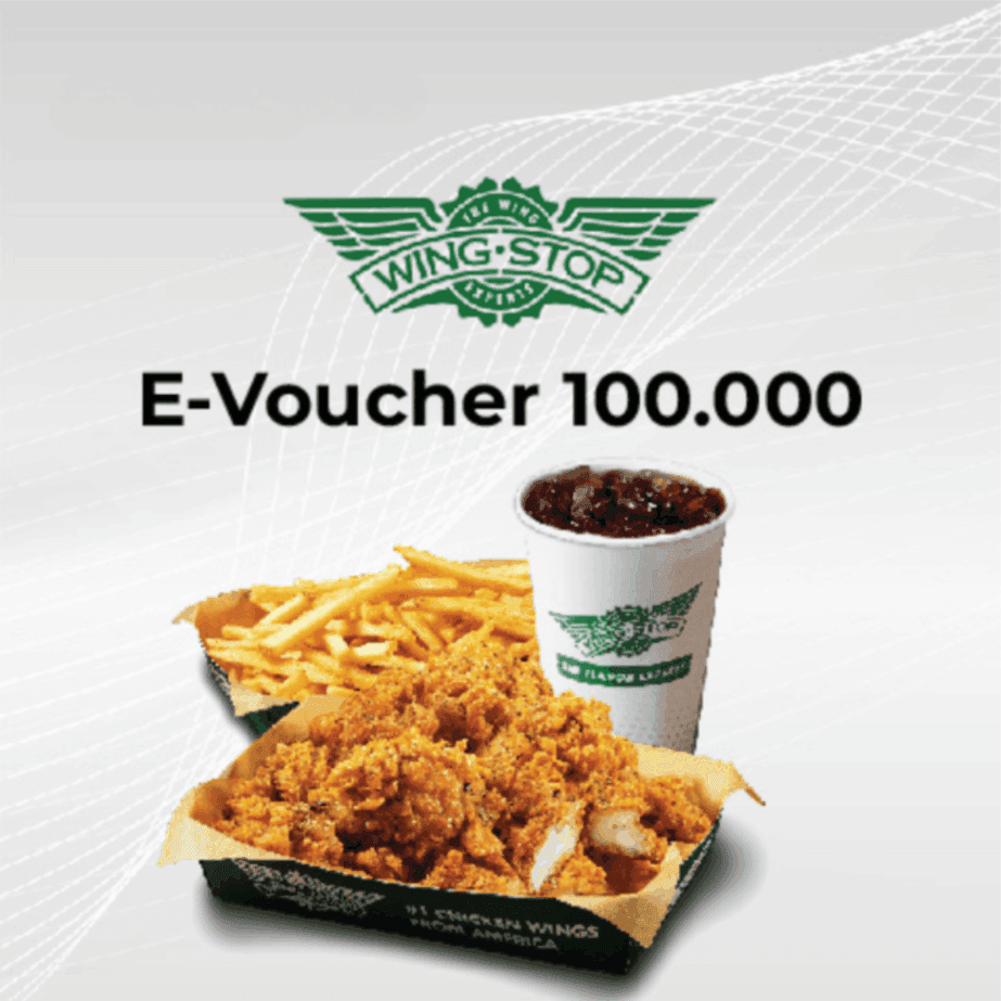 E-Voucher - Wingstop - 100k - Self Redeem image