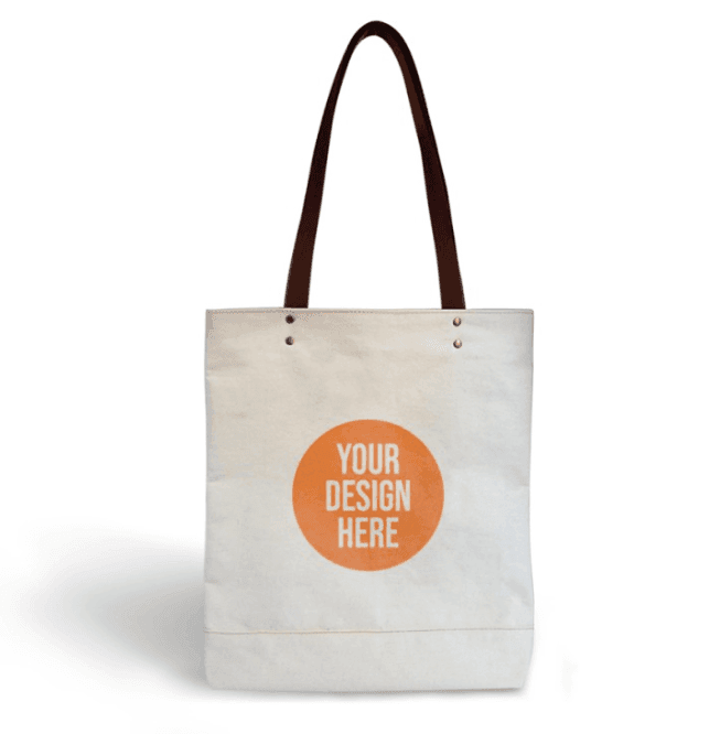 Bag - Totebag - Leather Rope - Canvas image