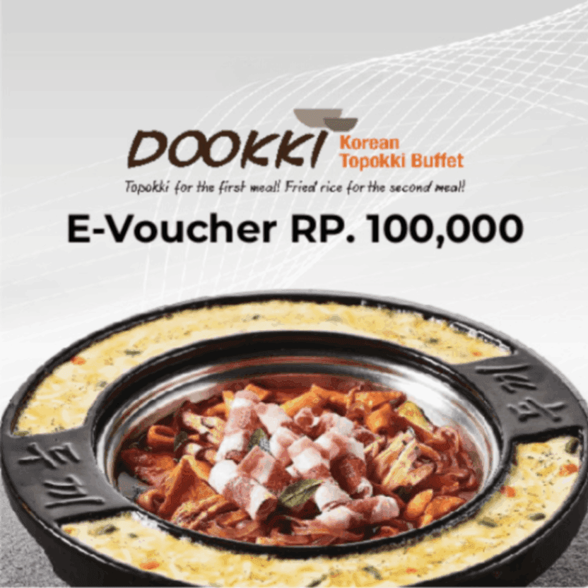 E-Voucher - Dookki Indonesia - 100K - Self Redeem image