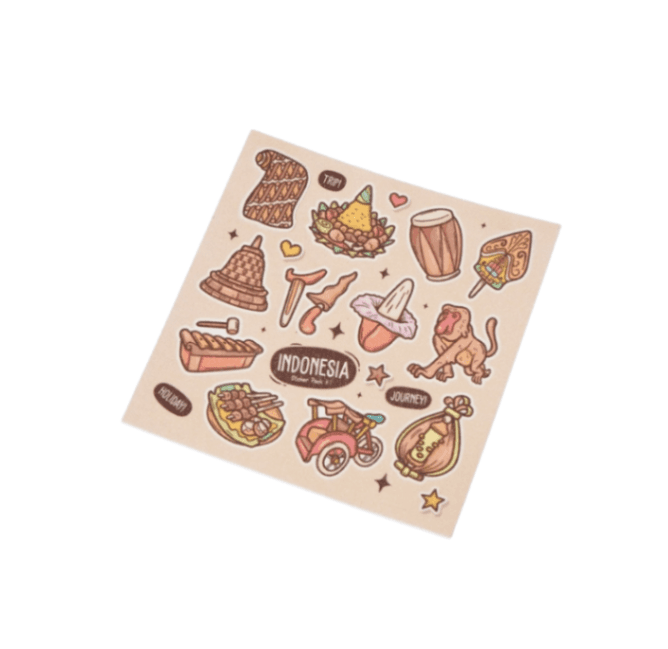 Sticker - Glitter - A6 image