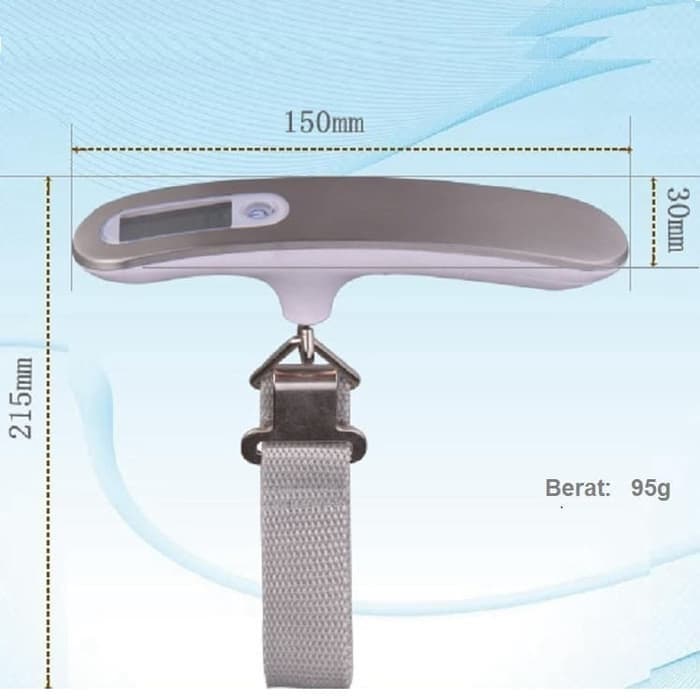 Luggage Scale - UV Print - Crad image