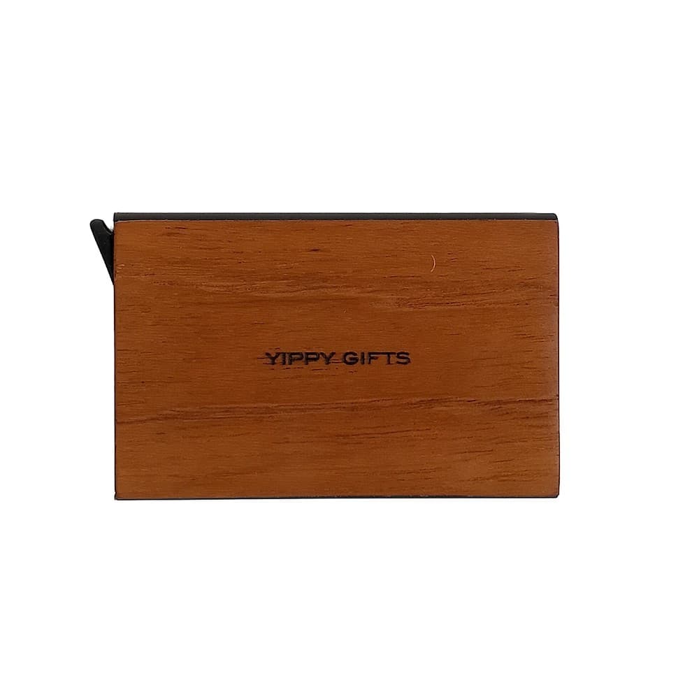 Card Holder - Wooden - RFID image