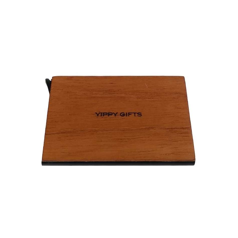 Card Holder - Wooden - RFID image