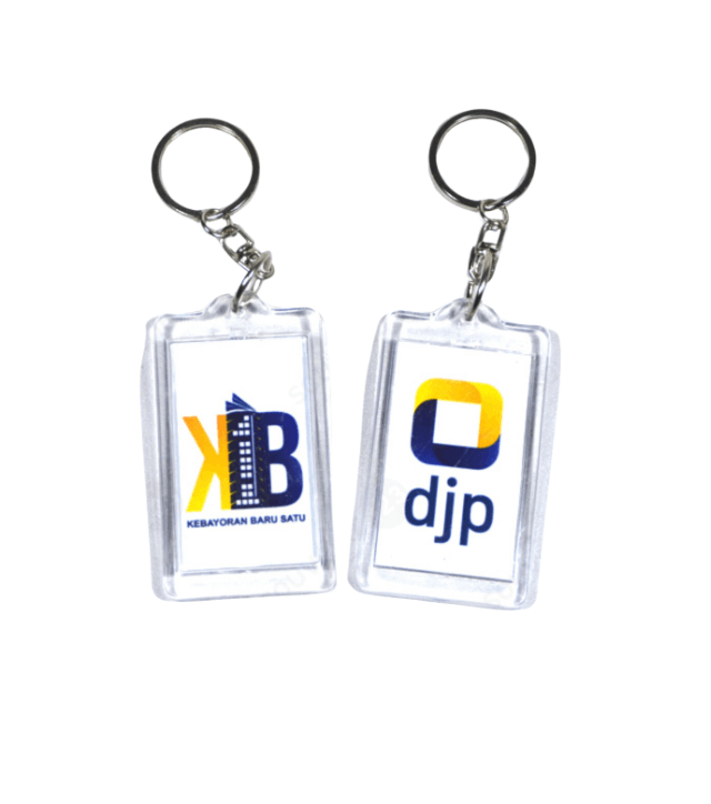 Keychain - Acrylic - Insert Paper