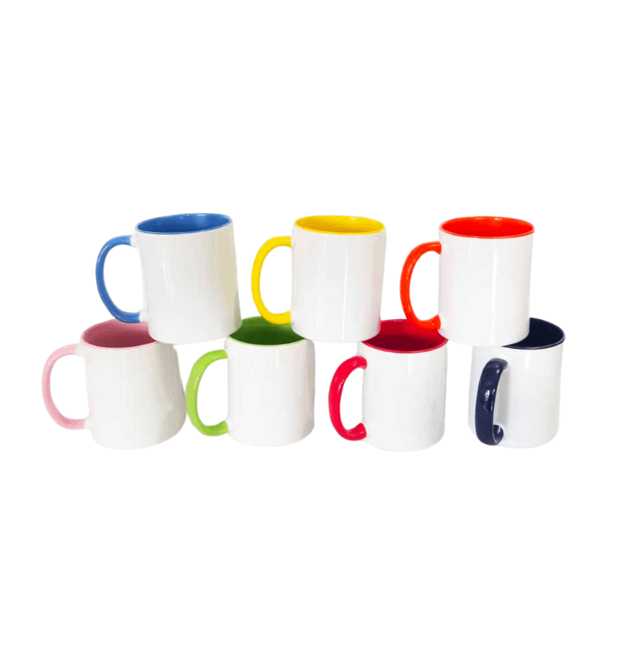 Mug Ceramic - 2 Tone Handle iamge