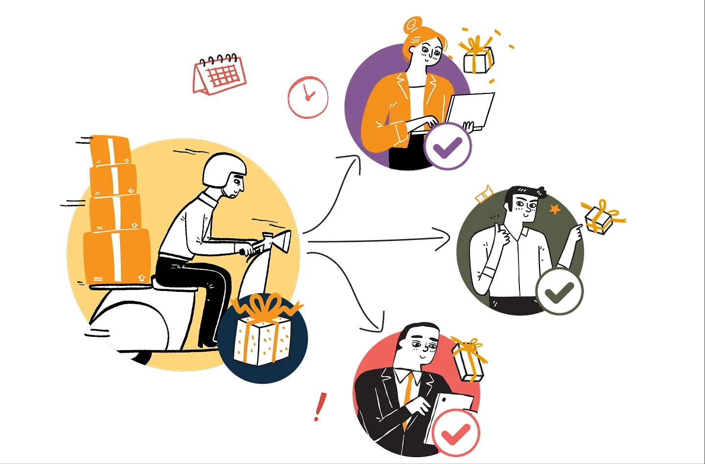 Merchandise perusahaan siap kirim cepat dengan custom logo