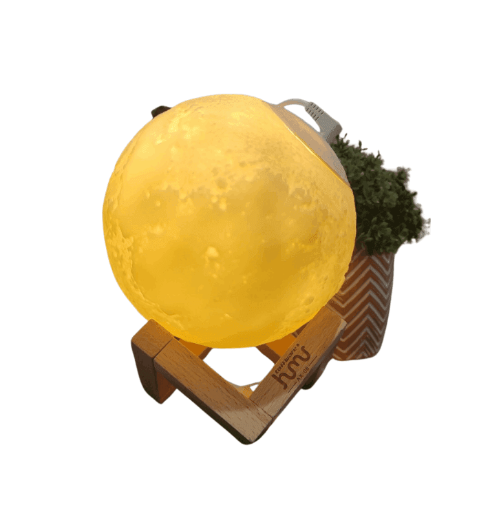 Air Humidifier 3D Moon - Apiko - AX08 image