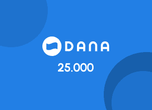 E-Wallet - Dana - 25K - Self Redeem image