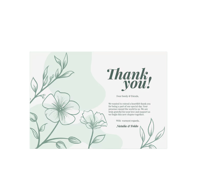 Greetings Card - Print image