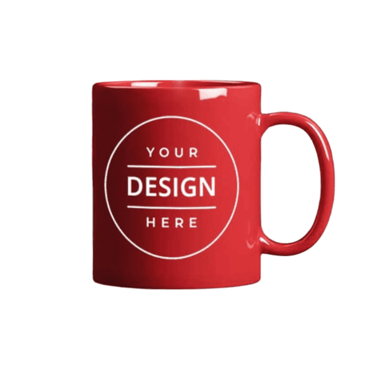 Mug Ceramic - Red image