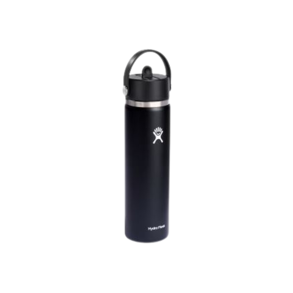 Tumbler - Stainless - Wide Mouth Flex Straw Cap - Hydro Flask - 24Oz - 709ml image