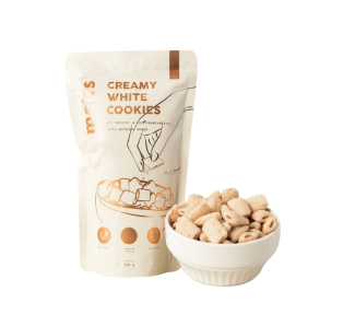 Cookies - Creamy White Cookies Pouch - Melts - 120gr iamge