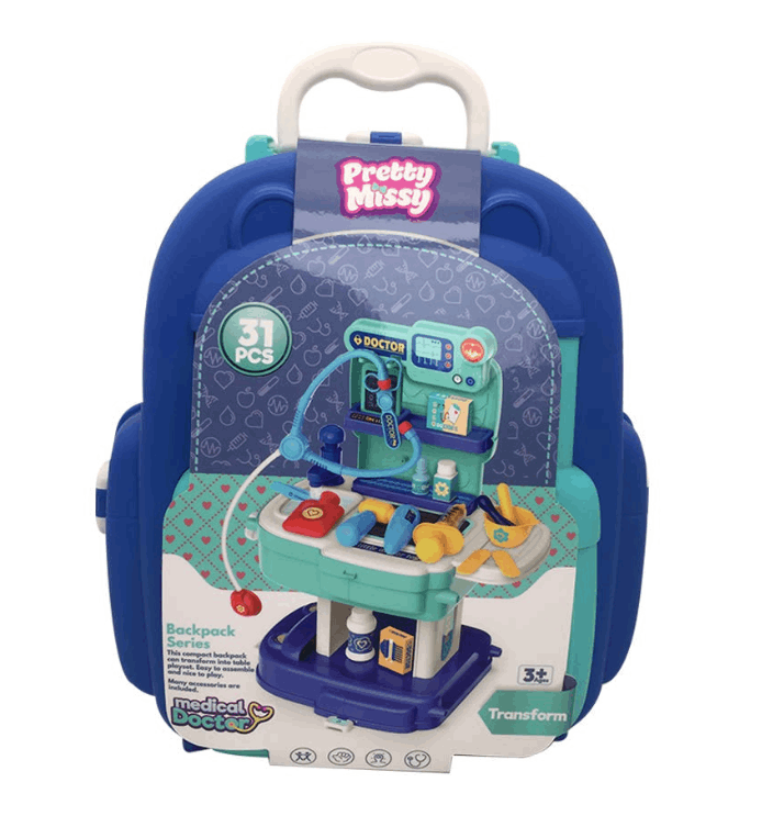 Doctor Toy in Backpack - Pretty Missy