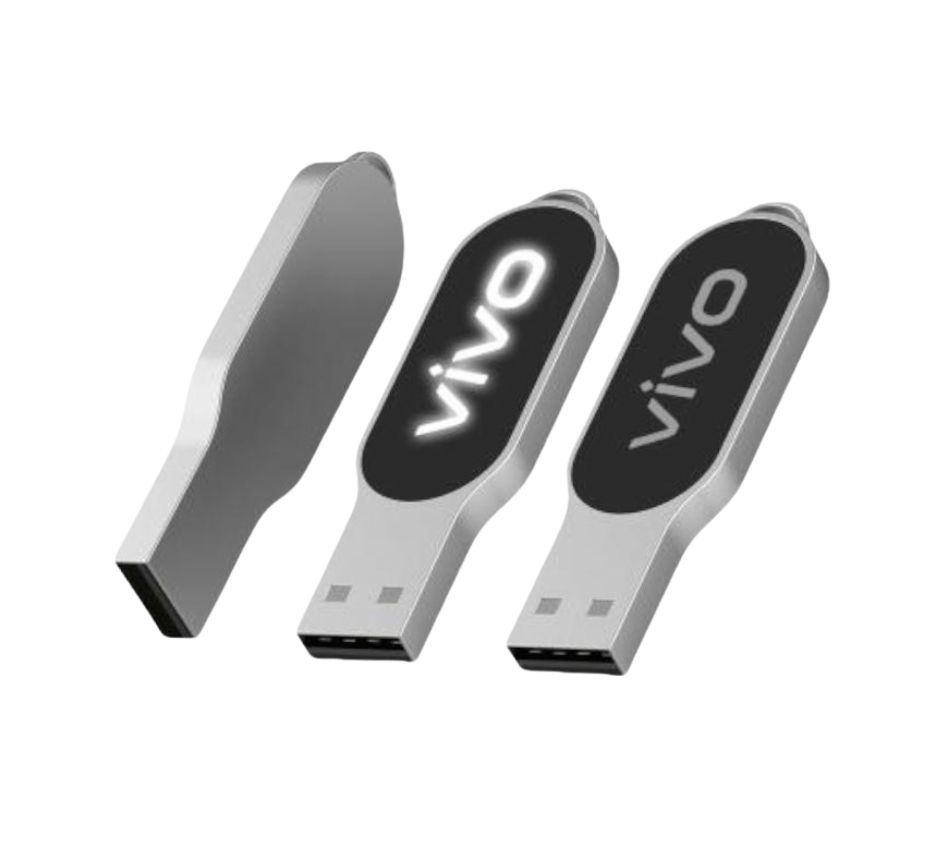 Flashdisk - Light Up - Metal iamge