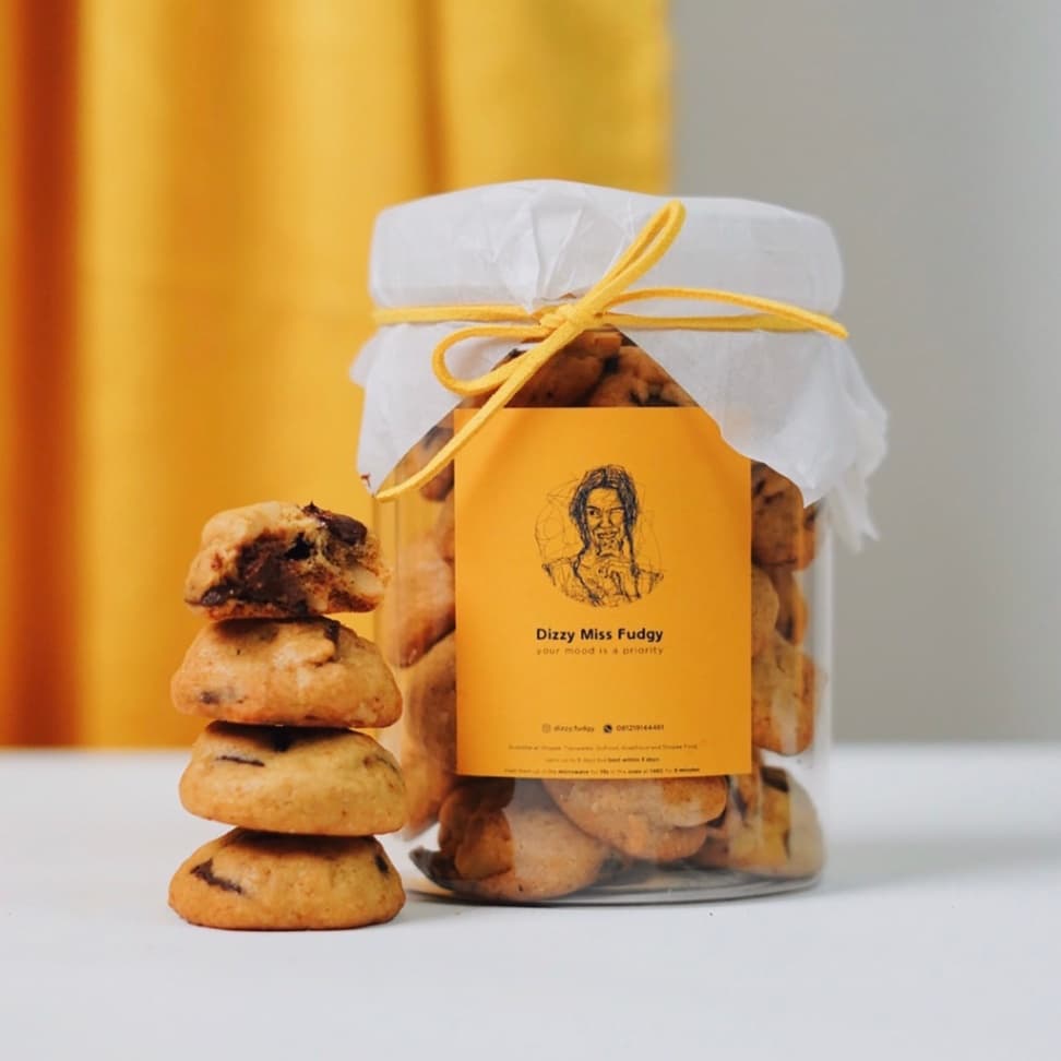 Mini Soft Baked Cookies Jar - Dizzy Fudgy image