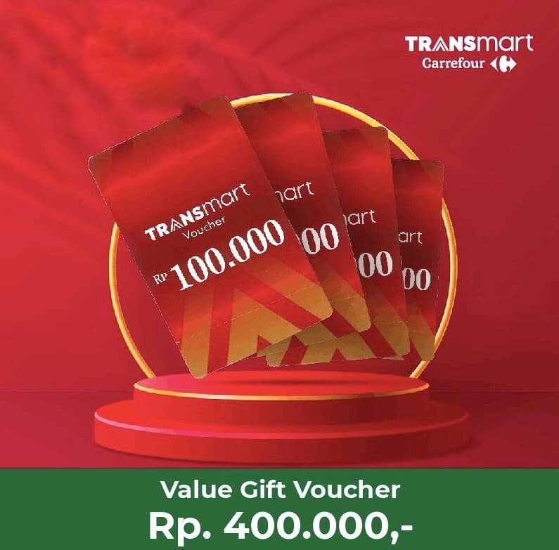 E-Voucher - Carrefour/Transmart - 400K iamge