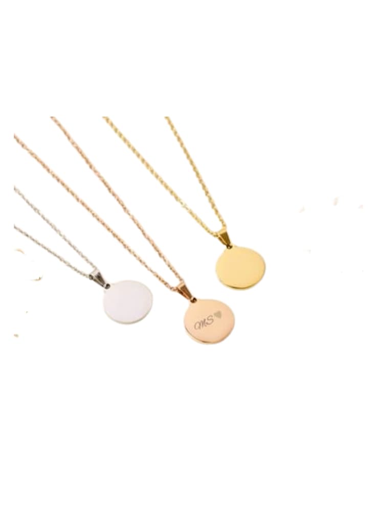 Necklace - KOYN Engravable - Stainless Steel 316L with 18k Gold Plated - Kara iamge