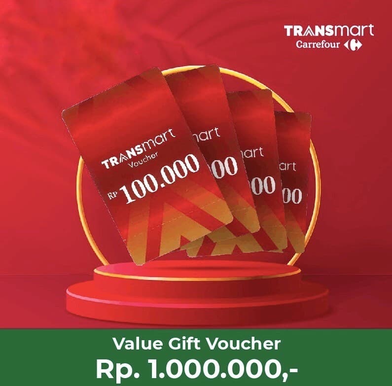 E-Voucher - Carrefour/Transmart - 1.000K iamge