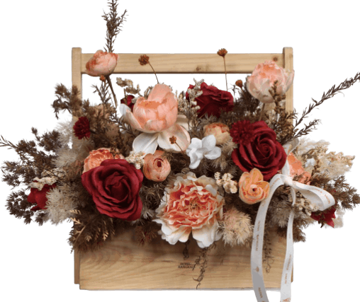 Love in Fall - Dried Flowers in Box