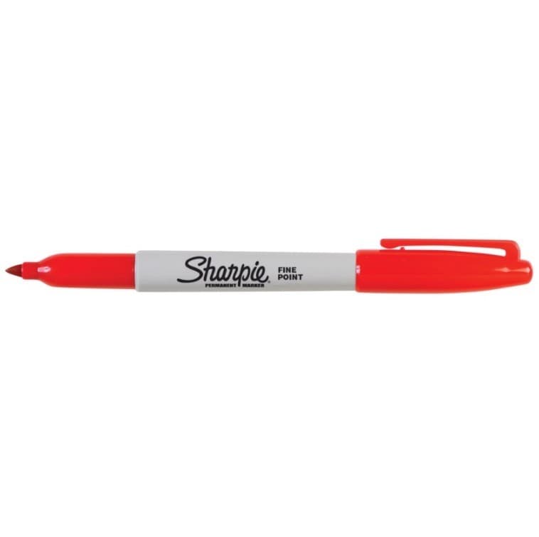Marker - Stabilo - Sharpie - Red iamge