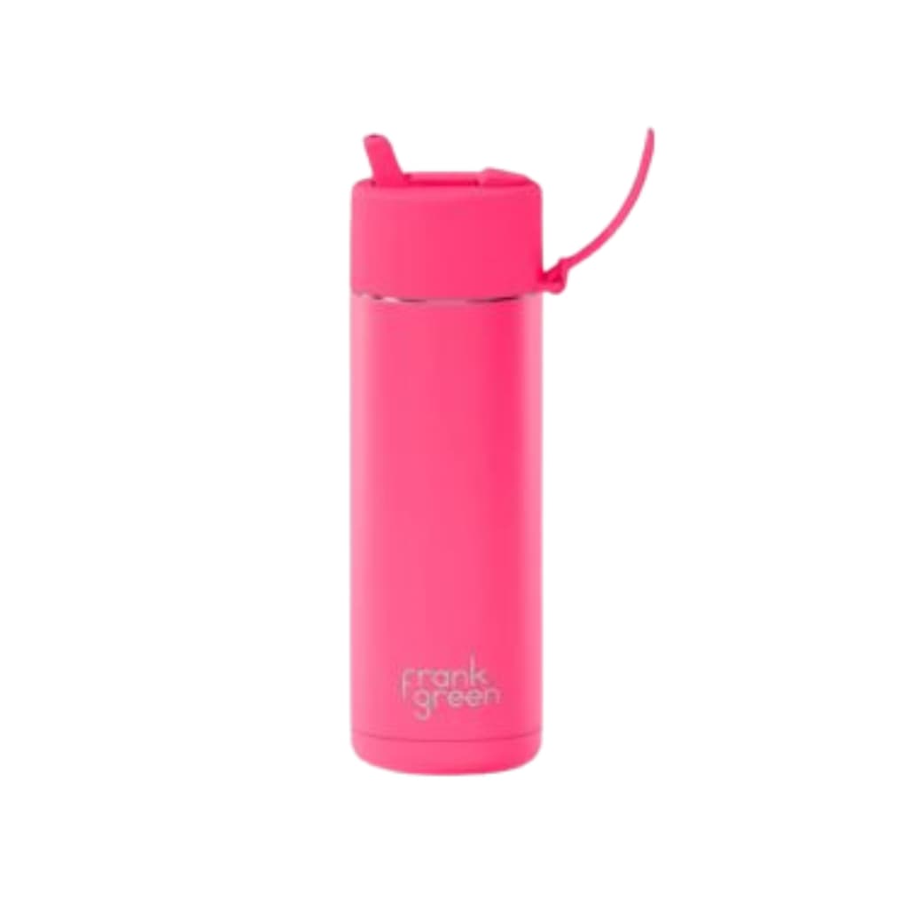 Tumbler - Stainless - Flip Straw Lid & Strap - Frank Green - 20Oz iamge