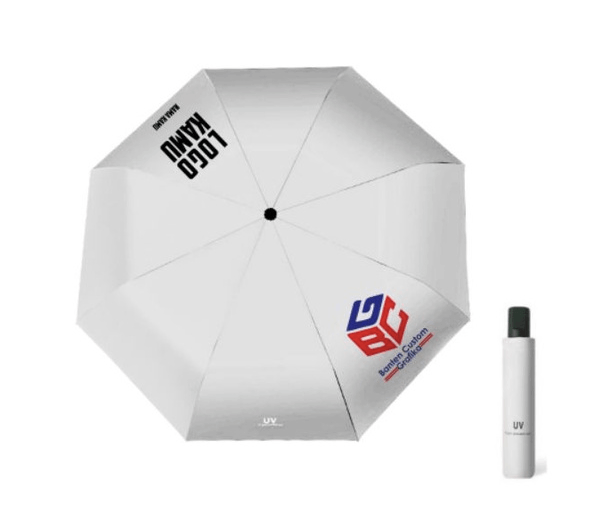 Umbrella 3 Folded Automatic - Custom 1 Side