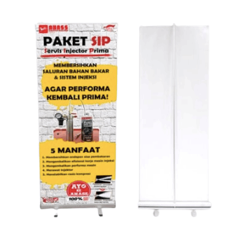 Banner - Roll Up Banner - Flexi 340gr - 80x200 cm iamge