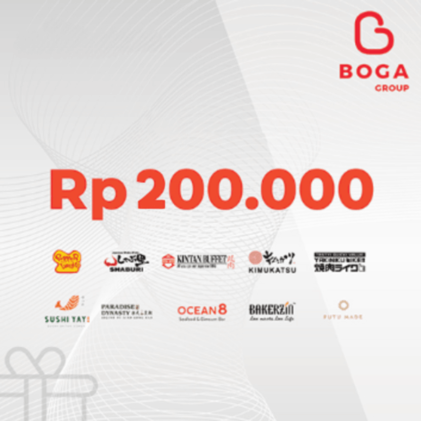 E-Voucher - Boga Group - 200K - Self Redeem iamge