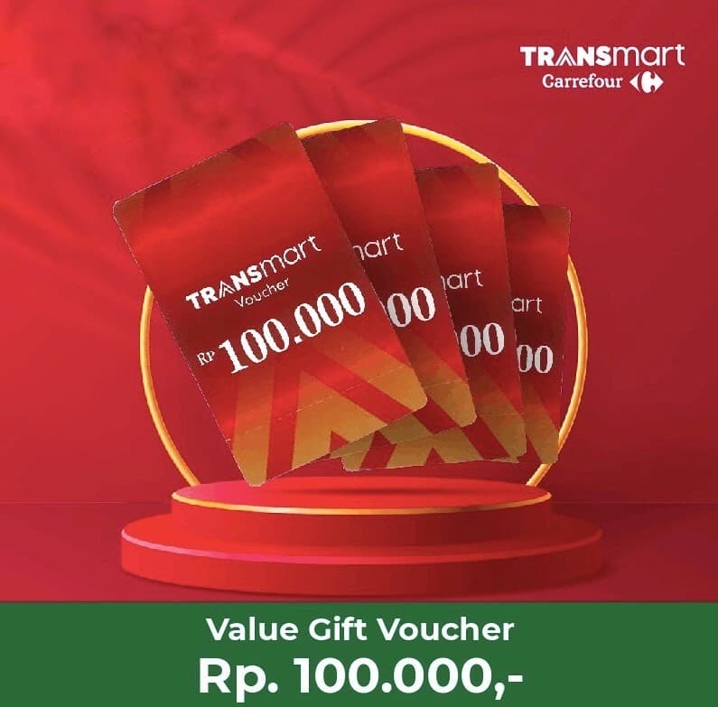 E-Voucher - Carrefour/Transmart - 100K iamge