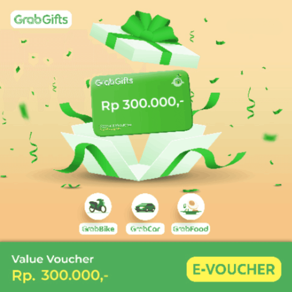 E-Voucher - GrabGifts - 300K - Self Redeem iamge