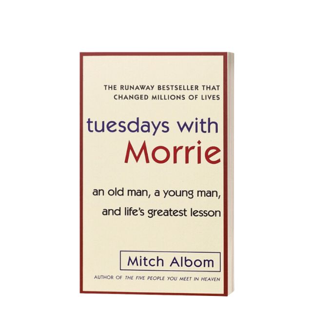 Book - Tuesdays With Morrie iamge