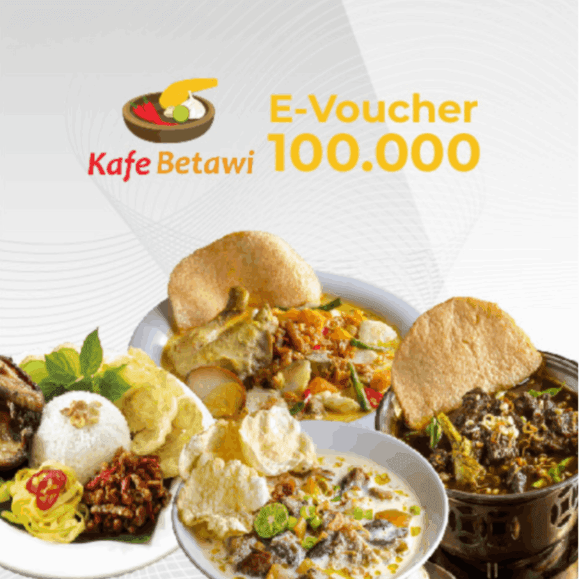 E-Voucher - Kafe Betawi - 100k - Self Redeem iamge